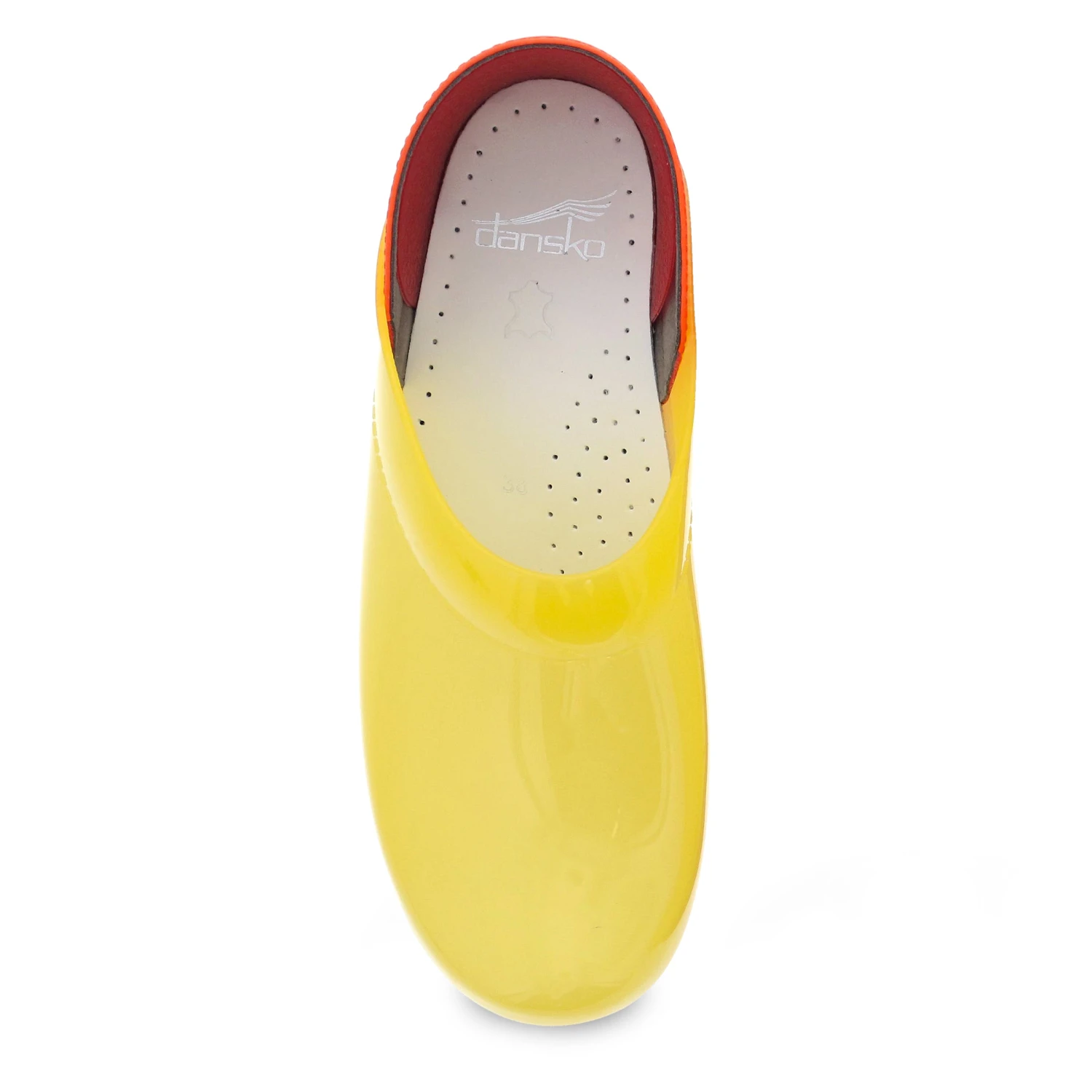 Dansko Professional Yellow Translucent 6 Dansko Professional Yellow Translucent - Image 6