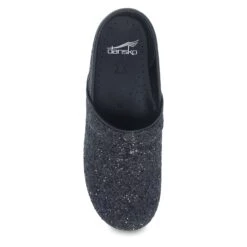Dansko Professional Black Glitter -Top Quality Shoe Store 306100202 VIT