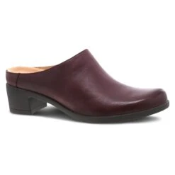 Carrie Wine Burnished Nubuck