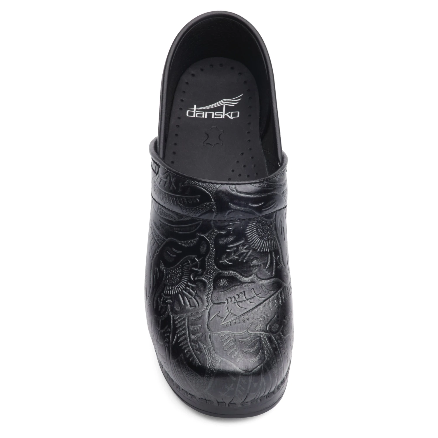 Dansko Wide Pro Black Tooled 5 Dansko Wide Pro Black Tooled - Image 5