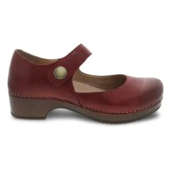 Dansko Beatrice Red Waxy Burnished -Top Quality Shoe Store 9423227800 VIS