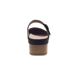 Dansko Bria Black Burnished Nubuck -Top Quality Shoe Store 9435101600 VIK