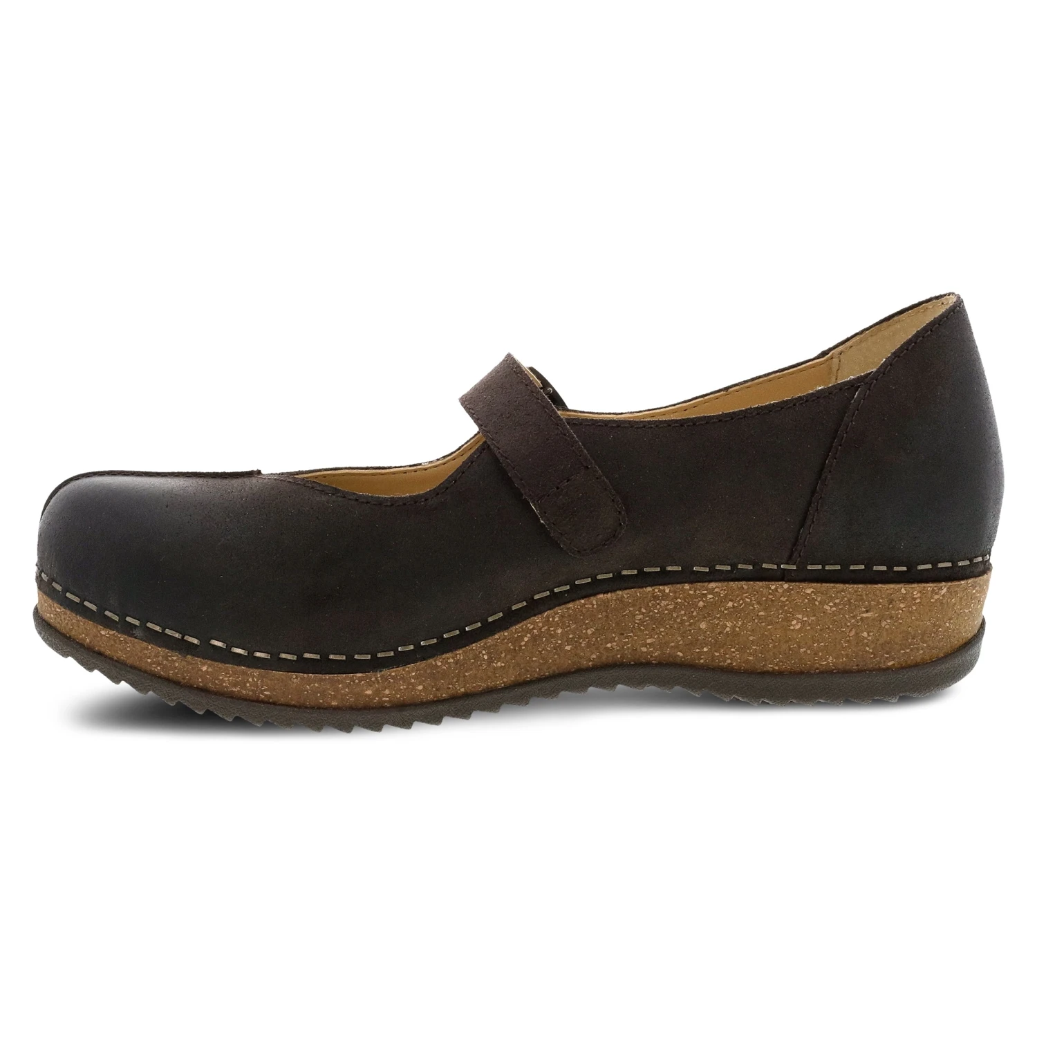 Dansko Mika Chocolate Burnished Suede 2 Dansko Mika Chocolate Burnished Suede - Image 2