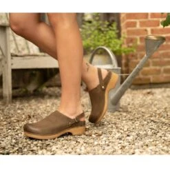 Dansko Berry Mushroom Burnished Nubuck -Top Quality Shoe Store Barnes PDP Berry mushroom strap