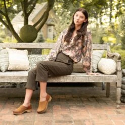 Dansko Brenna Tan Burnished Suede -Top Quality Shoe Store Barnes PDP Brenna tan