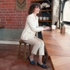 Dansko Larisa Navy Milled -Top Quality Shoe Store S23 PDP Larisa Navy 2400x2400 1