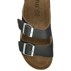 Black Cortona Open-Toe Mule Sandals | Lotus -Top Quality Shoe Store black cortona open toe mule sandals lotus p13189 31539 medium