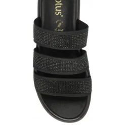 Black & Diamante Olga Mule Sandals | Lotus -Top Quality Shoe Store black diamante olga mule sandals lotus p13587 32784 medium