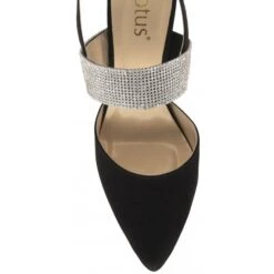 Black & Diamante Violette Slingback Court Shoes | Lotus -Top Quality Shoe Store black diamante violette slingback court shoes lotus p13619 33056 medium