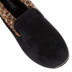 Black Eliza Textile Slippers | Lotus -Top Quality Shoe Store black eliza textile slippers lotus p12707 29686 medium