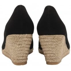 Black Microfibre Giselle Wedge Shoes | Lotus 6 Black Microfibre Giselle Wedge Shoes | Lotus -Top Quality Shoe Store black microfibre giselle wedge shoes lotus p13601 32899 medium