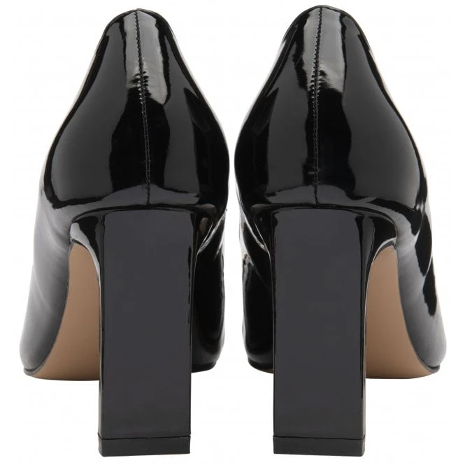 Black Patent Chantelle Court Shoes | Lotus 3 Black Patent Chantelle Court Shoes | Lotus - Image 3