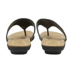 Black Rafaella Flat Toe-Post Sandals | Lotus -Top Quality Shoe Store black rafaella flat toe post sandals lotus p13188 31574 medium