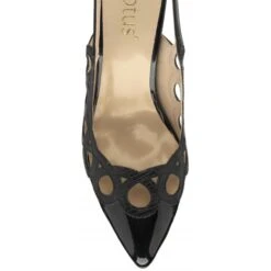 Black & Snake-Print Debbie Slingback Court Shoes | Lotus -Top Quality Shoe Store black snake print debbie slingback court shoes lotus p13615 33016 medium