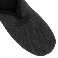 Black Textile Albert Slippers | Lotus -Top Quality Shoe Store black textile albert slippers lotus p12736 29722 medium