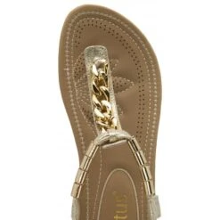 Gold Cybil Flat Toe-Post Sandals | Lotus -Top Quality Shoe Store gold cybil flat toe post sandals lotus p13331 31776 medium