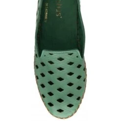 Green Leather Karson Slip-On Shoes | Lotus -Top Quality Shoe Store green leather karson slip on shoes lotus p13748 33256 medium