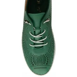 Green Leather Katya Casual Shoes | Lotus -Top Quality Shoe Store green leather katya casual shoes lotus p13631 33284 medium