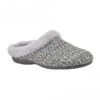 Grey Ada Textile Slippers | Lotus