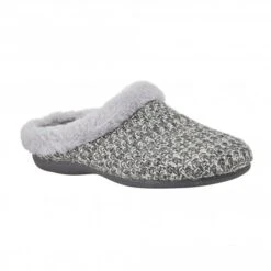 Grey Ada Textile Slippers | Lotus