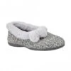Grey Alice Textile Slippers | Lotus