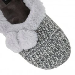 Grey Alice Textile Slippers | Lotus -Top Quality Shoe Store grey alice textile slippers lotus p12835 29614 medium