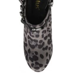 Grey & Leopard-Print Microfibre Alison Heeled Shoe-Boots | Lotus 7 Grey & Leopard-Print Microfibre Alison Heeled Shoe-Boots | Lotus -Top Quality Shoe Store grey leopard print microfibre alison heeled shoe boots lotus p13524 31883 medium