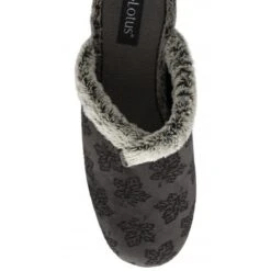 Grey Polly Mule Slippers | Lotus -Top Quality Shoe Store grey polly mule slippers lotus p13145 31029 medium