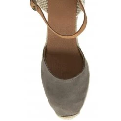 Grey Suede Antonella Espadrille Wedge Shoes | Lotus -Top Quality Shoe Store grey suede antonella espadrille wedge shoes lotus p13344 31809 medium