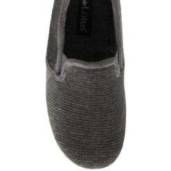 Grey Velour Sheldon Slippers | Lotus 7 Grey Velour Sheldon Slippers | Lotus -Top Quality Shoe Store grey velour sheldon slippers lotus p13153 31093 medium