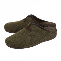New Arrival -Top Quality Shoe Store khaki textile albert slippers lotus p12862 29728 medium