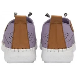 Lilac Leather Katya Casual Shoes | Lotus -Top Quality Shoe Store lilac leather katya casual shoes lotus p13602 33279 medium