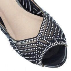 Navy & Diamante Immy Open-Toe Shoes | Lotus -Top Quality Shoe Store navy diamante immy open toe shoes lotus p12575 28680 medium
