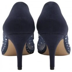 Navy & Diamante Maria Court Shoes | Lotus -Top Quality Shoe Store navy diamante maria court shoes lotus p13498 32274 medium