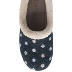 Navy Kylie Full Shoe Slippers | Lotus -Top Quality Shoe Store navy kylie full shoe slippers lotus p13504 32223 medium