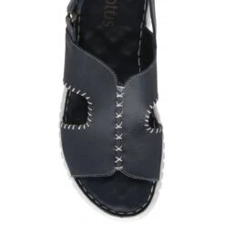 Navy Leather Astrid Slingback Sandals | Lotus -Top Quality Shoe Store navy leather astrid slingback sandals lotus p13586 32768 medium