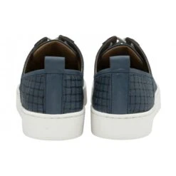 Navy Leather Kate Lace-Up Trainers | Stressless By Lotus -Top Quality Shoe Store navy leather kate lace up trainers stressless by lotus p13222 31610 medium