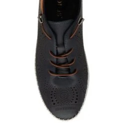 Navy Leather Katya Casual Shoes | Lotus -Top Quality Shoe Store navy leather katya casual shoes lotus p13699 33300 medium