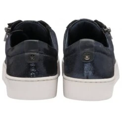 Navy Leather & Snake-Print Sky Casual Trainers | Stressless By Lotus -Top Quality Shoe Store navy leather snake print sky casual trainers stressless by lotus p13600 32891 medium