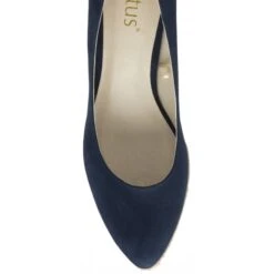 Navy Microfibre Giselle Wedge Shoes | Lotus -Top Quality Shoe Store navy microfibre giselle wedge shoes lotus p13213 31136 medium