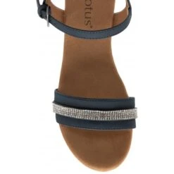 Navy Nantes Open-Toe Wedge Sandals | Lotus 7 Navy Nantes Open-Toe Wedge Sandals | Lotus -Top Quality Shoe Store navy nantes open toe wedge sandals lotus p13772 32856 medium