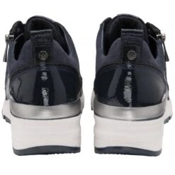 Navy Patent & Leather Sassy Casual Trainers | Stressless By Lotus -Top Quality Shoe Store navy patent leather sassy casual trainers stressless by lotus p13457 32378 medium