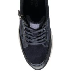 Navy Patent & Leather Sassy Casual Trainers | Stressless By Lotus -Top Quality Shoe Store navy patent leather sassy casual trainers stressless by lotus p13457 32379 medium