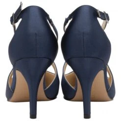 Navy Satin Willow Court Shoes | Lotus -Top Quality Shoe Store navy satin willow court shoes lotus p13736 33123 medium