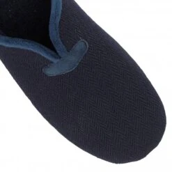 Navy Textile Albert Slippers | Lotus -Top Quality Shoe Store navy textile albert slippers lotus p12861 29726 medium
