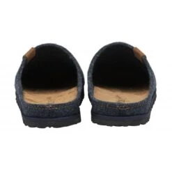 Navy Textile Sidney Mule Slippers | Lotus -Top Quality Shoe Store navy textile sidney mule slippers lotus p13135 31088 medium