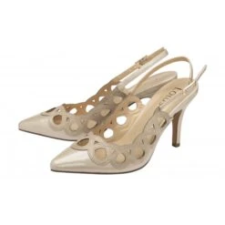 Top Quality Shoe Store -Top Quality Shoe Store nude snake print debbie slingback court shoes lotus p13718 33018 medium