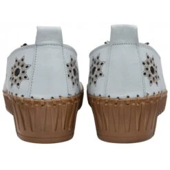 Pale Blue Leather Kristen Slip-On Shoes | Lotus -Top Quality Shoe Store pale blue leather kristen slip on shoes lotus p13745 33163 medium