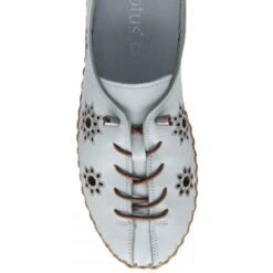 Pale Blue Leather Kristen Slip-On Shoes | Lotus -Top Quality Shoe Store pale blue leather kristen slip on shoes lotus p13745 33164 medium