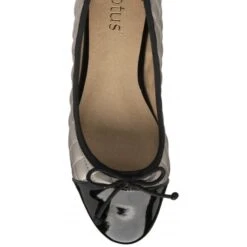 Pewter & Black Ivy Ballerina Shoes | Lotus -Top Quality Shoe Store pewter black ivy ballerina shoes lotus p13738 33144 medium